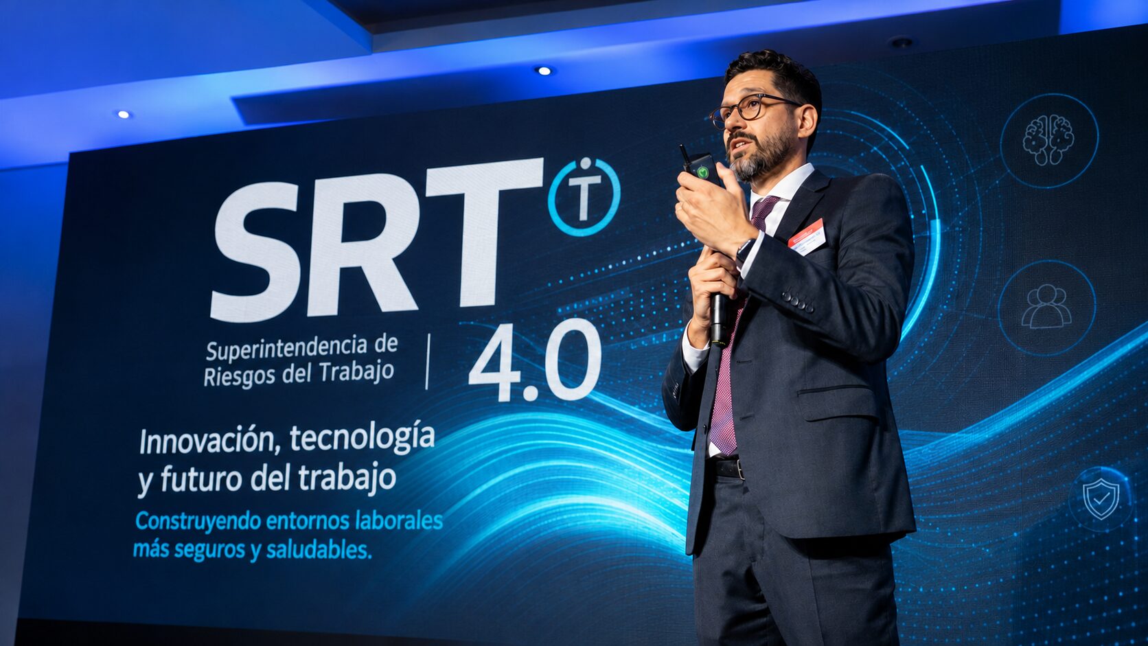 Disertante de la Superintendencia de Riesgos del Trabajo en ExpoErgo 2026